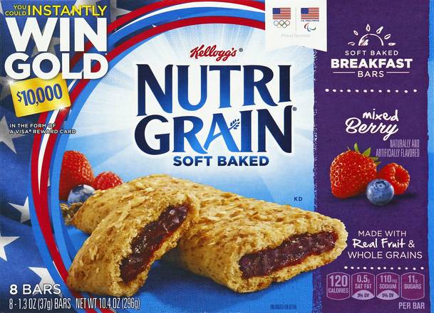 Nutri-Grainkellogg's Soft Baked Breakfast Bars (8 ct)