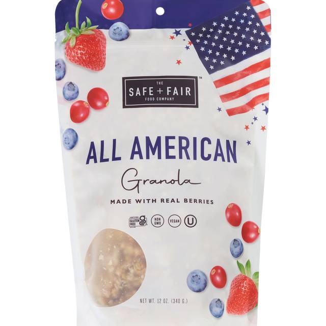 Safe Fair Granola All American