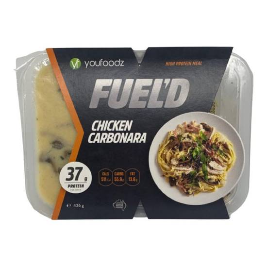 Youfoodz Fuel'd Chicken Carbonara 426g