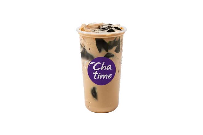 2. Grass Jelly Roasted Milk Tea