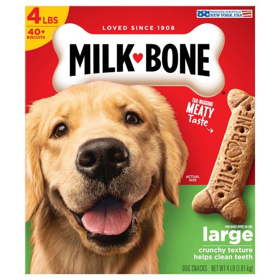 Milk-Bone Biscuits For Large Dogs Snacks