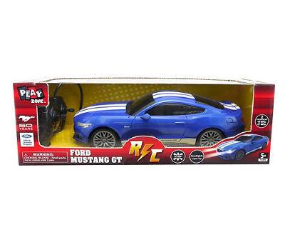 Blue 1:16 Ford Mustang GT RC Sports Car