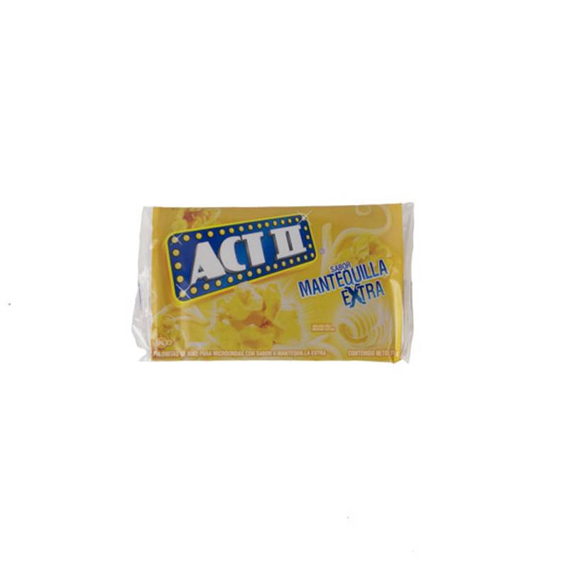 Act ii palomitas mantequilla extra (91 g)