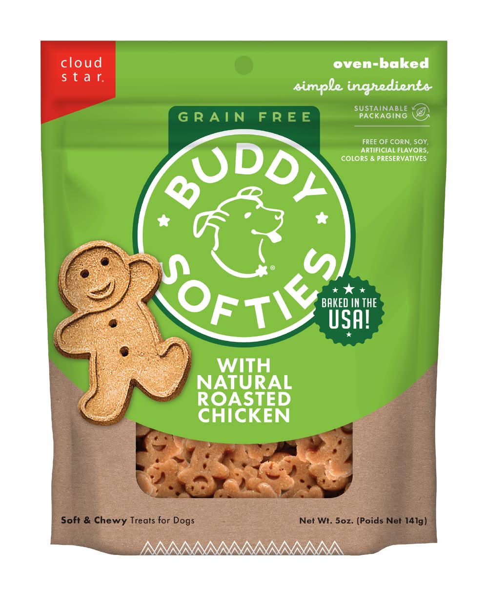 Buddy Biscuits Grain Free Roasted Chicken Dog Chews (5 oz)