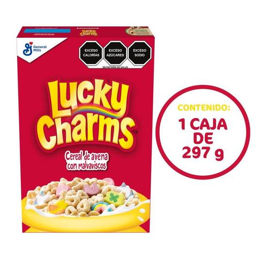 Cereal Lucky Charms de General Mills de 297 g