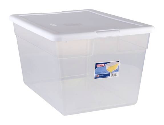 Sterilite White Storage Box (1 ct)