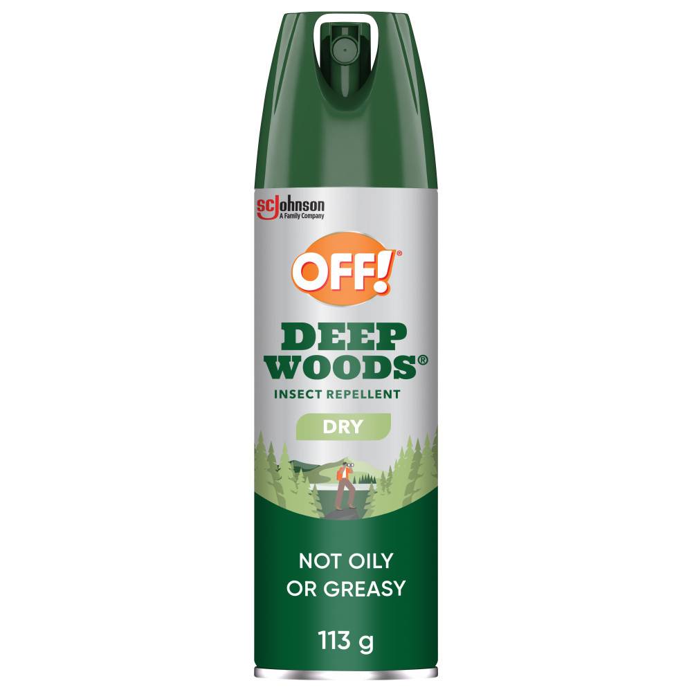 Off! Deep Woods Insect Repellent Spray Dry (113 g)