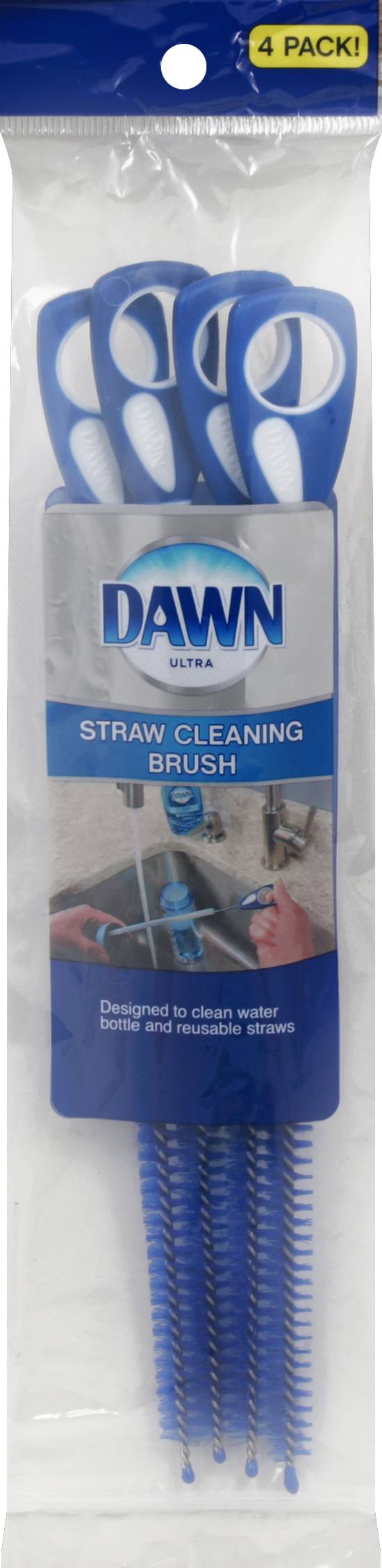 Dawn Straw Cleaning Brush, 4 Pack - 4 brush