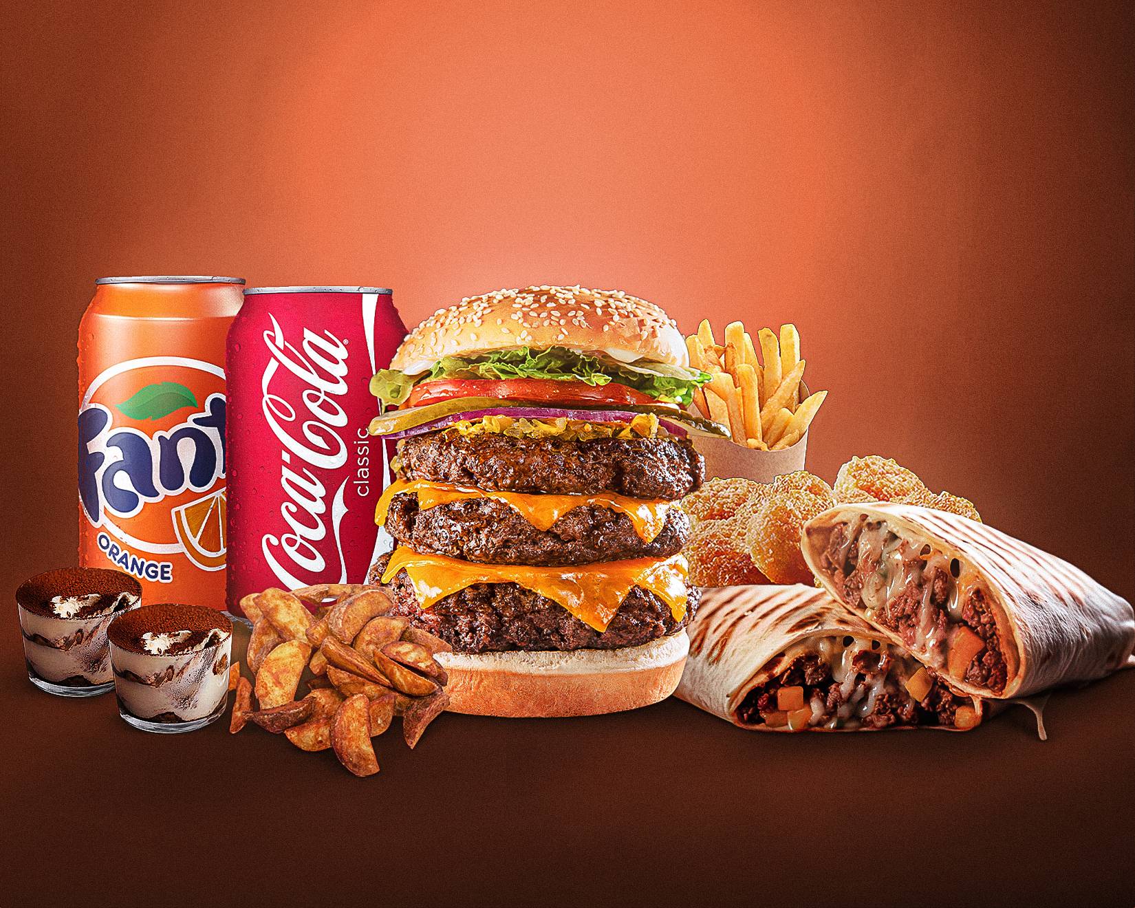 Gourmandise Partagée 🍔🌮🍟🍰🥤