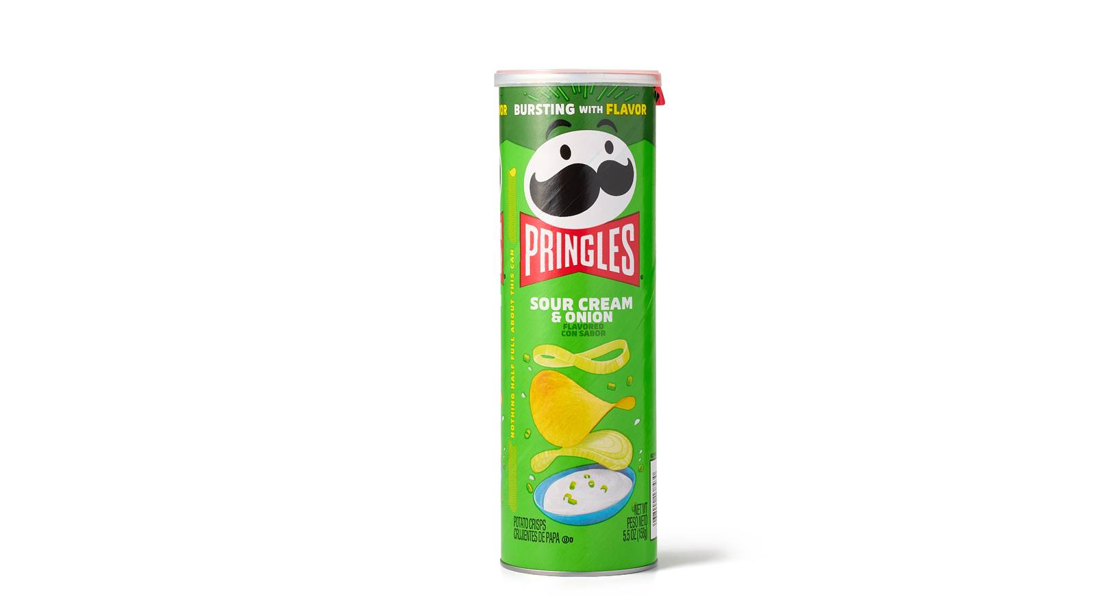 Pringles Sour Cream & Onion Potato Crisps