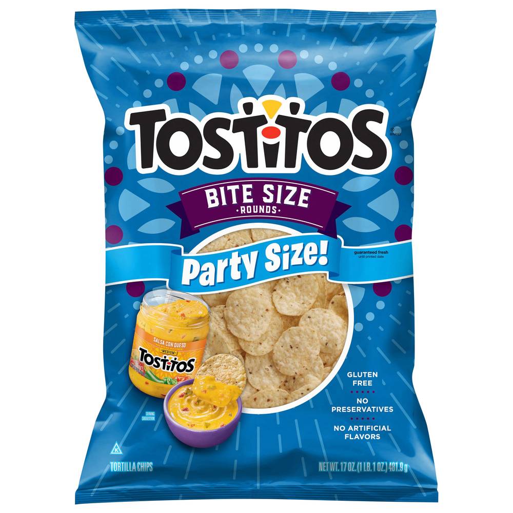 Tostitos Bite Party Size Tortilla Chips (17 oz)