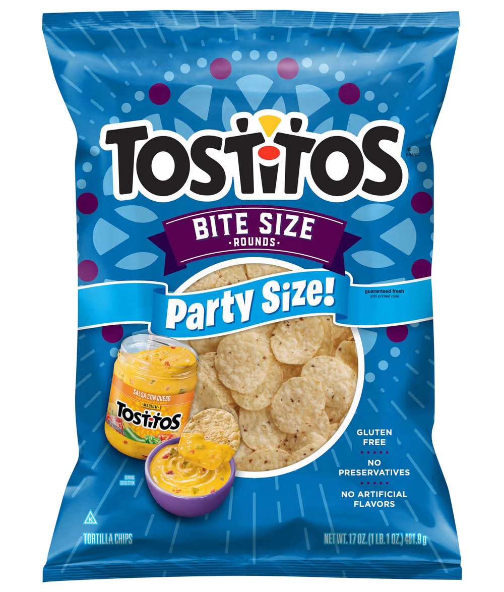 Tostitos Bite Party Size Tortilla Chips (17 oz)