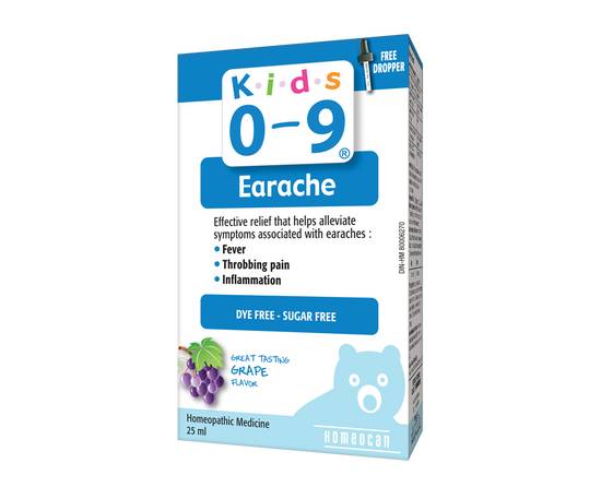 Homeocan Kids 0-rache Homeopathic Drops, 25 Ml, Grape (9 ea)
