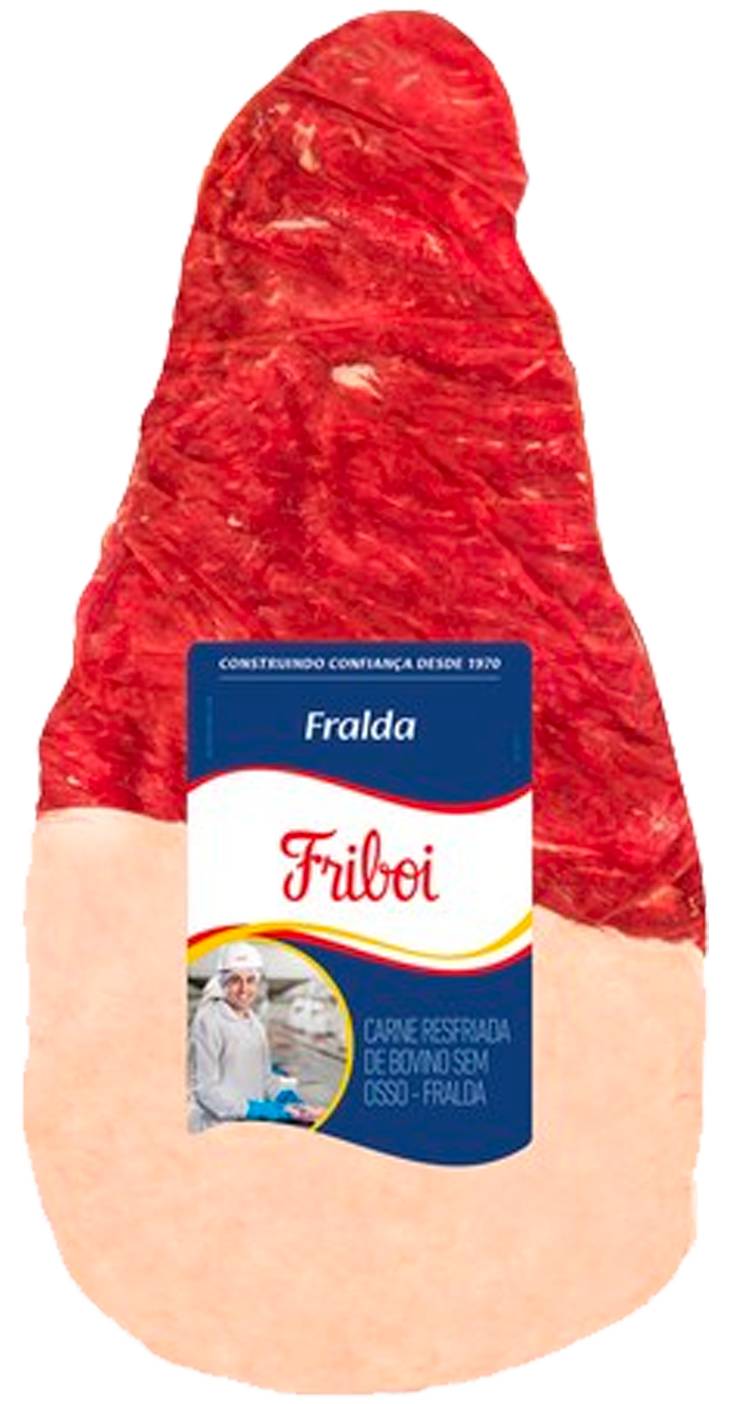 Friboi Fraldinha resfriada peça (Embalagem: 1,5kg aprox)