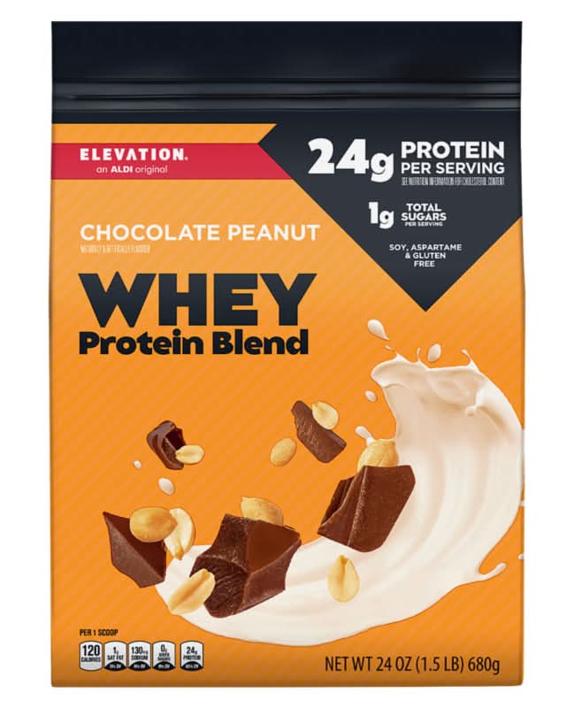Elevation Whey Protein Blend Oatmeal Cookie Pro, Chocolate Peanut (24 oz)