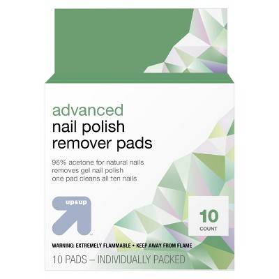 up&up Advanced Nail Polish Remover Pads