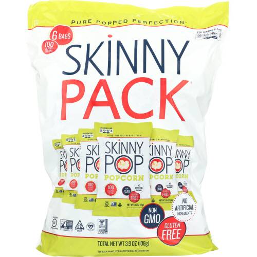 Skinny Pop Skinny Pack Popcorn 6 Pack