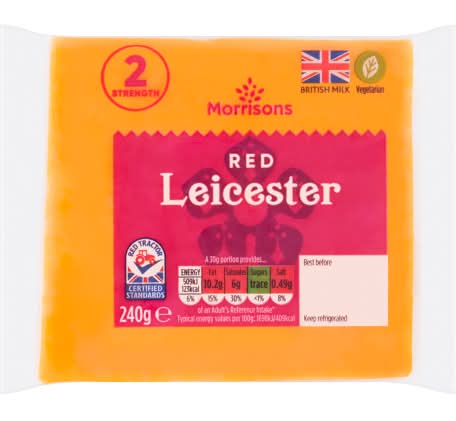 Morrisons Red Leicester Cheese (240g)