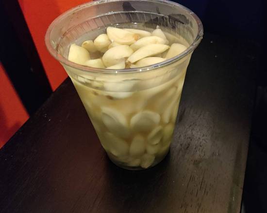 Order PIckled garlic, 16 oz food online from Soup Nazi Kitchen store, Everett on bringmethat.com