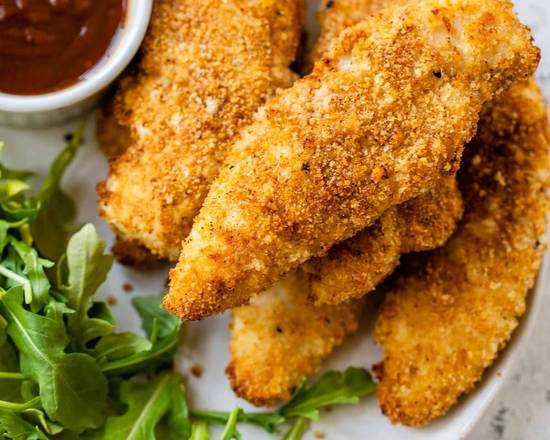 10 Crispy Tender Chicken Fingers