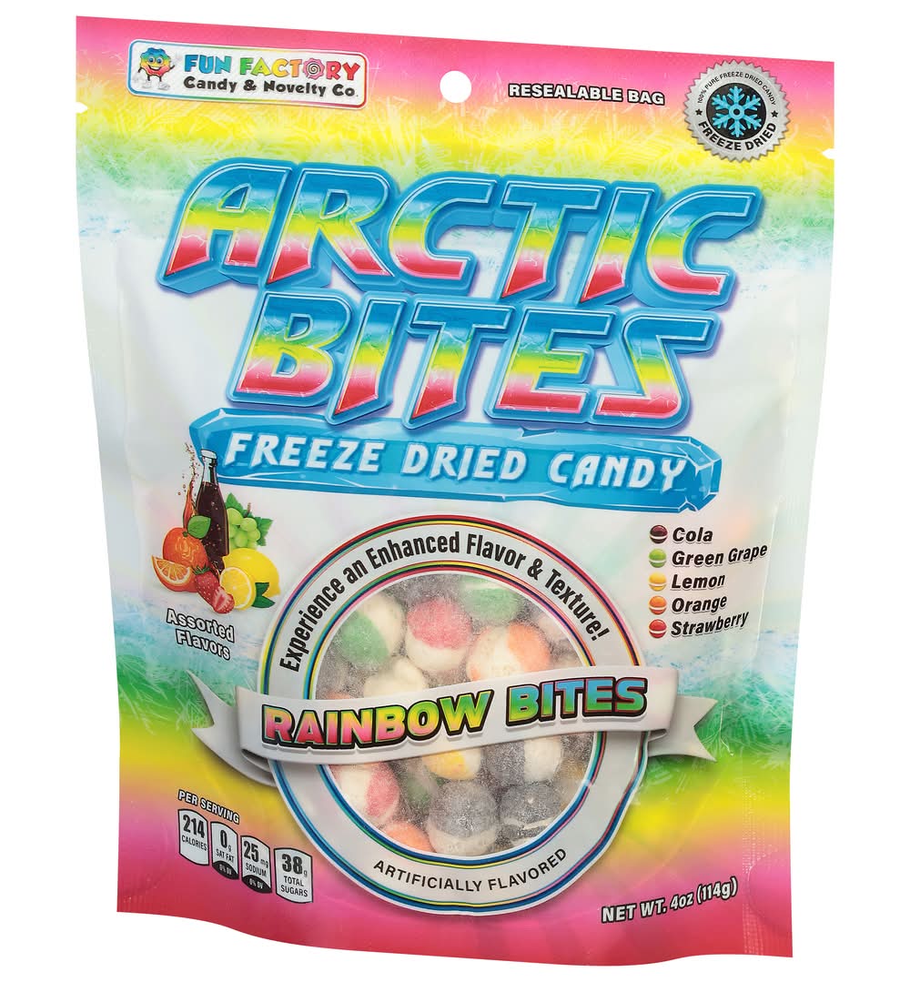 Fun Factory Candy & Novelty Co. Arctic Bites Freeze Dried Candy ...