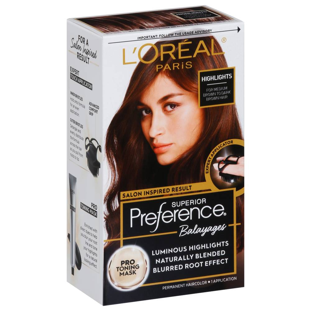 L'oreal Hair Color (medium to dark brown hair)