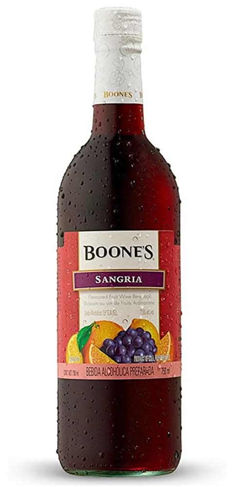 Boones · Bebida alcohólica preparada, sangría (750 ml)