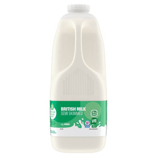 ASDA Semi Skimmed Milk 4pt