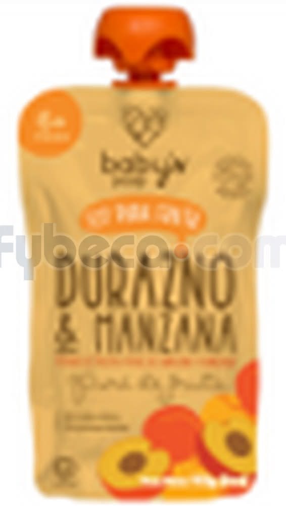 Babys Pure Durazno Y Manzana 113Gr