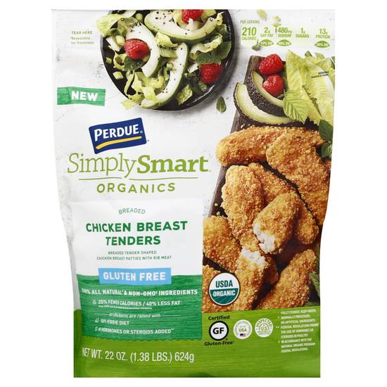 Perdue Simply Smart Organics Breaded Chicken Breast Tenders