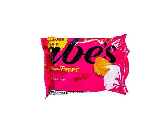 Abe's · Vegan Lemon Poppy Muffin (3.2 oz)