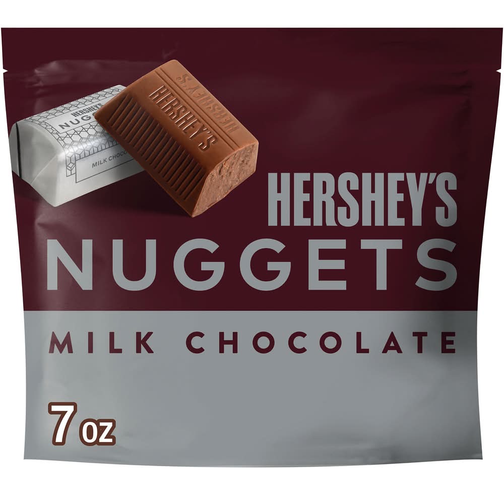 Hershey's Nuggets Candy, Milk Chocolate (7 oz)