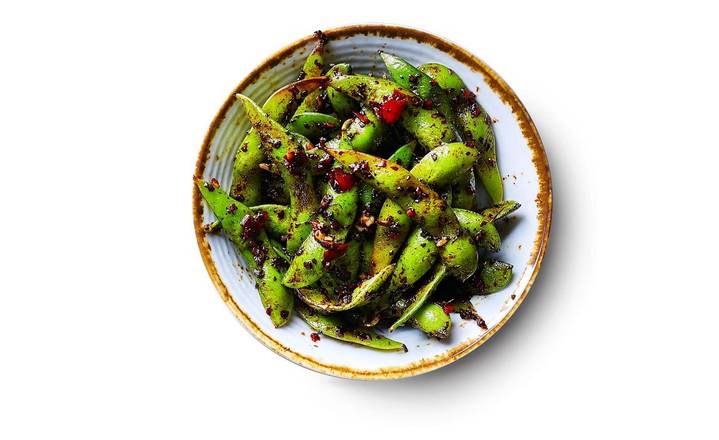 Spicy edamame