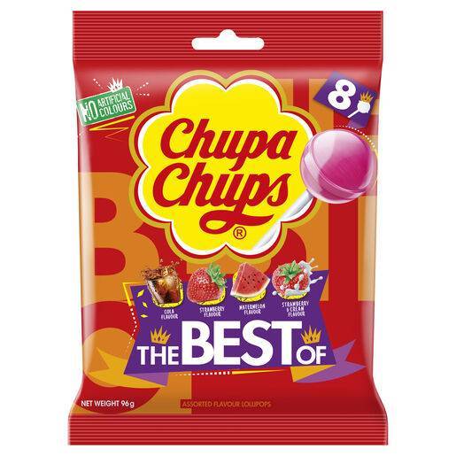 Chupa Chups Best Of Bag 96g