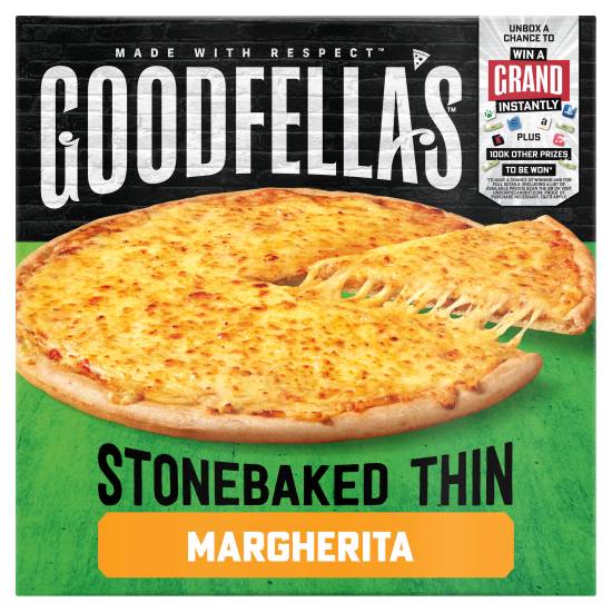 Goodfella's Stonebaked Thin Crust Margherita Pizza 345g