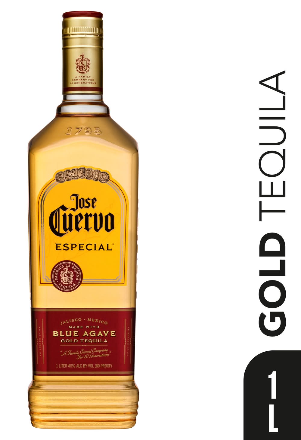 Jose Cuervo Especial Blue Agave Gold Tequila - Delivery in Under an Hour |  Liquor | Uber Eats