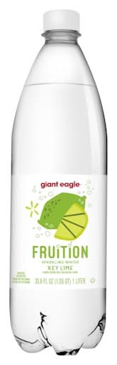 Giant Eagle Fruition Key Lime Sparkling Water (33 fl oz)