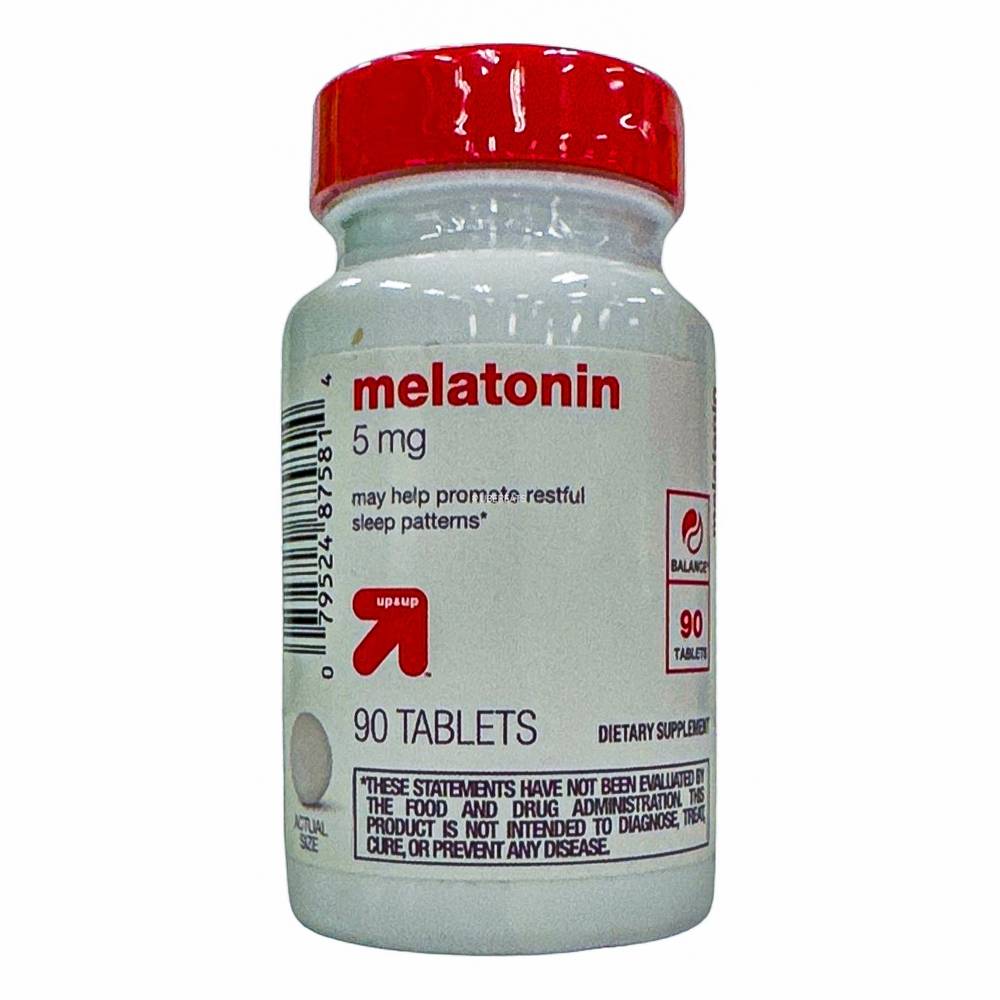 Up&Up Melatonin 5mg Supplement Tablets