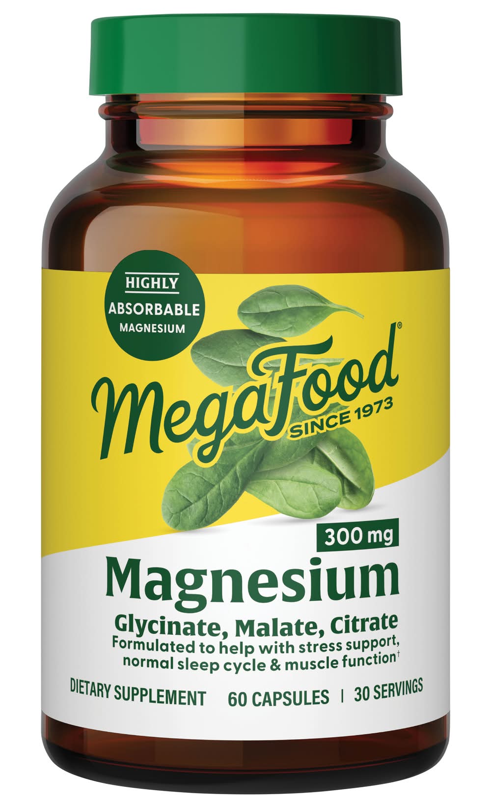 MegaFood 300 Mg Magnesium Capsules (60 ct)