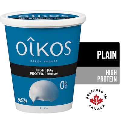Oikos yaourt grec nature 0% m.g. - plain greek yogurt 0% m.f.
