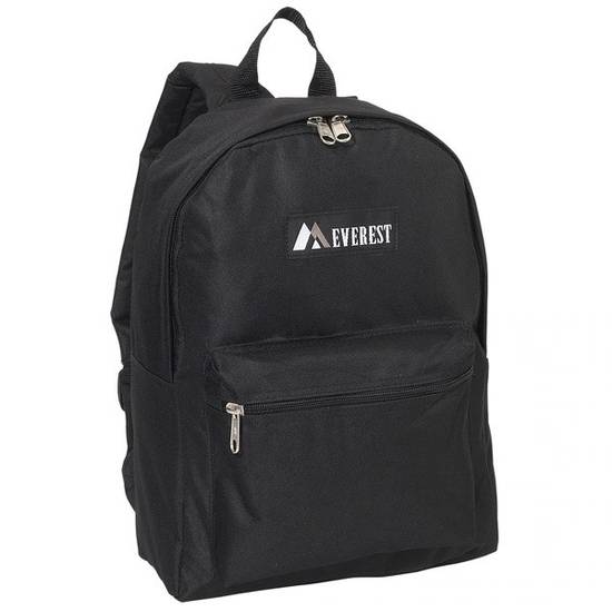 Everest Medium 15 in Black Backpack (1 ct)
