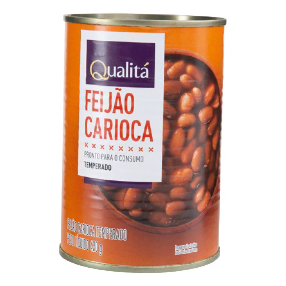 Qualitá feijão carioca em conserva (420 g)