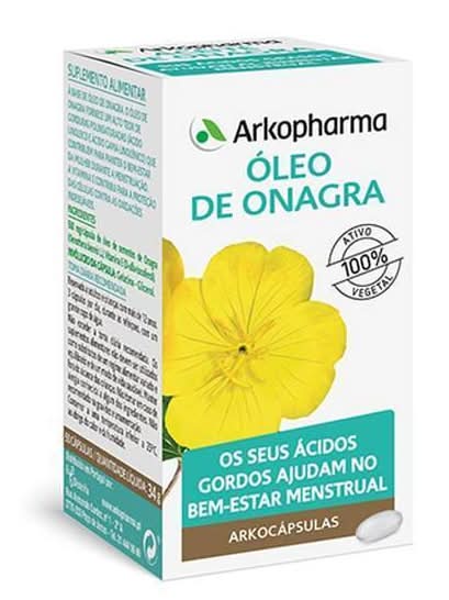 Suplemento Alimentar Óleo Onagra Arkocápsulas emb. 50 cápsulas