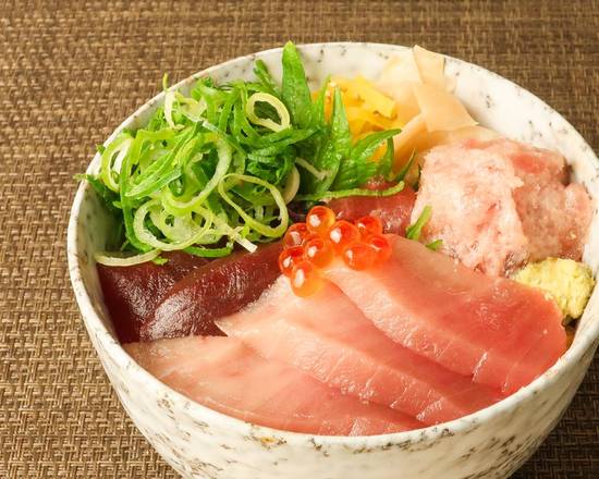 葱と味わう 鮪ざんまい丼 Tuna & Green Onion Rice Bowl