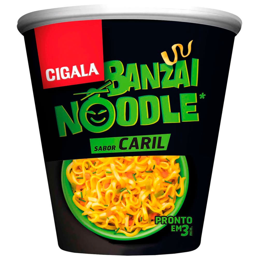 Cigala - Noodles de Caril Banzai, 70g