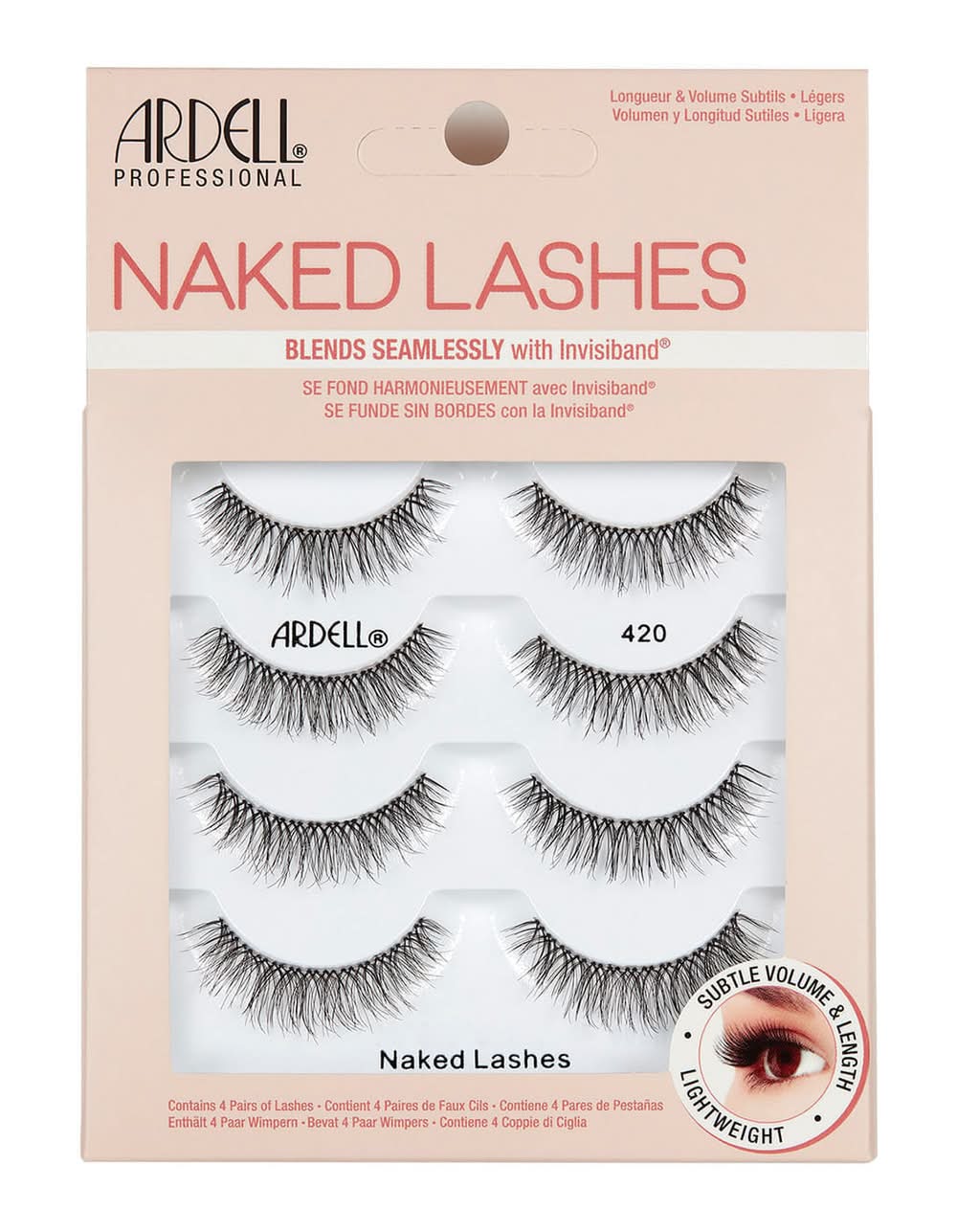 Ardell · Pestañas postizas naked lashes 420 (30 g)
