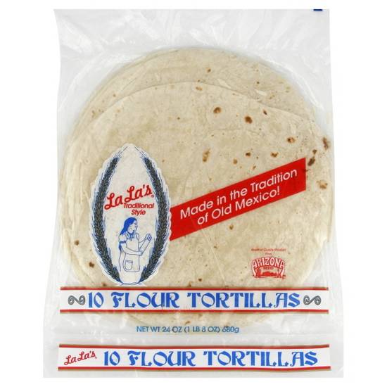 Lala's Flour Tortillas