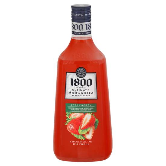 1800 Ultimate Strawberry Margarita Tequila (1.75 L)