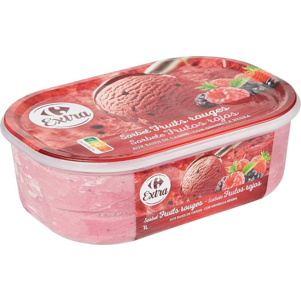 Carrefour Extra - Sorbet fruits rouges