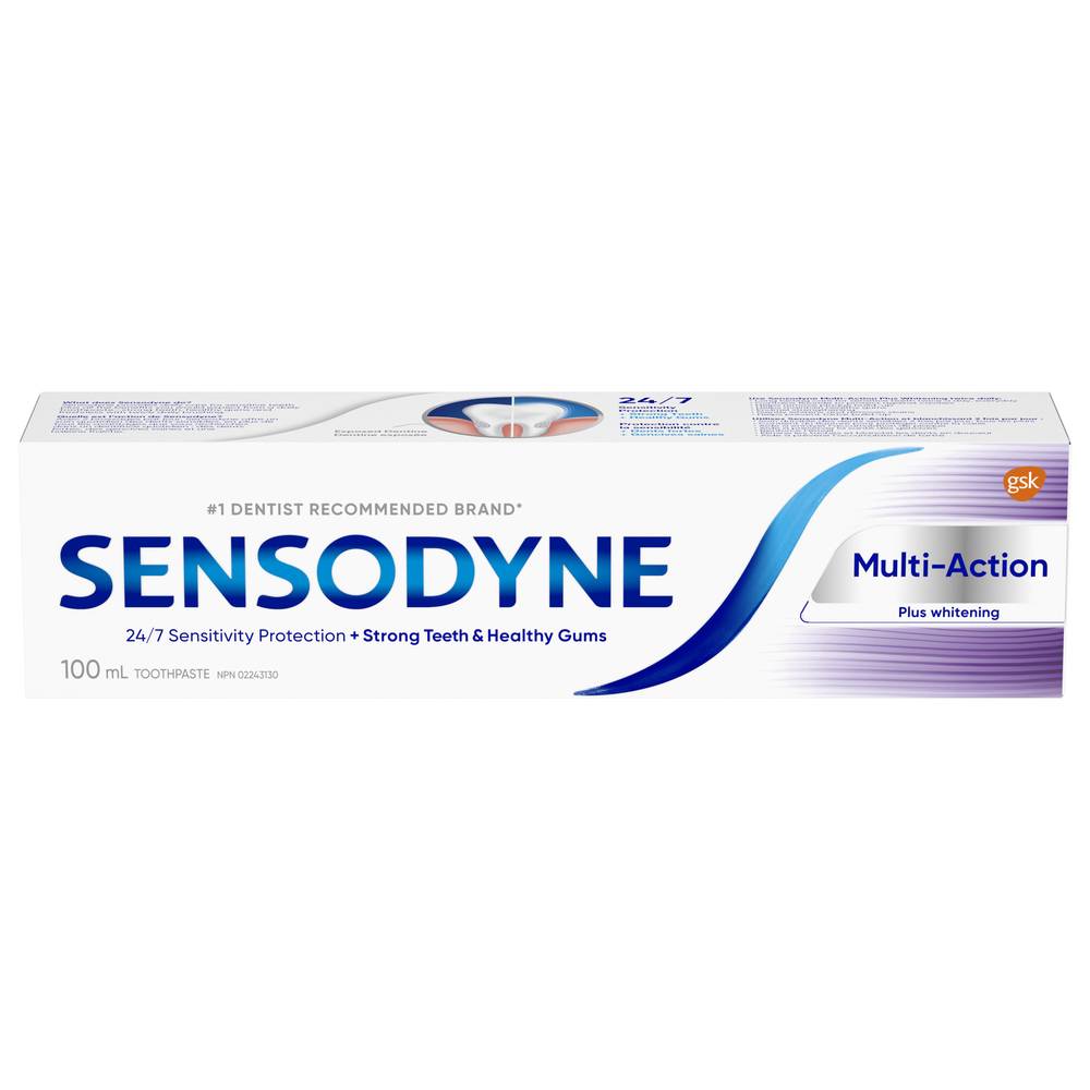 Sensodyne Multi-Action Plus Whitening Toothpaste (100 g)